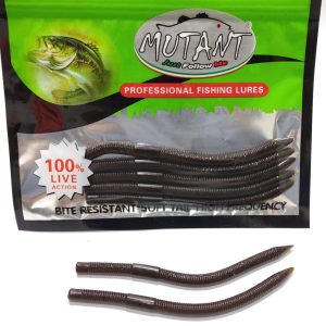 طعمه ماهیگیری ژله ای کرم 13 سانتیمتری موتانت