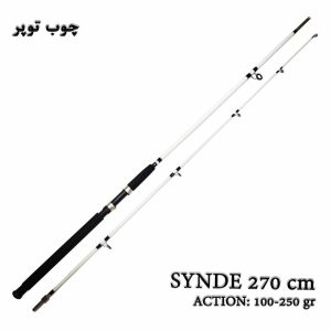 چوب  ماهیگیری توپر پیچی سایندی