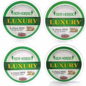 نخ ماهیگیری ابریشمی 9رشته‌ای موم‌دار 300 متری لاکچری2