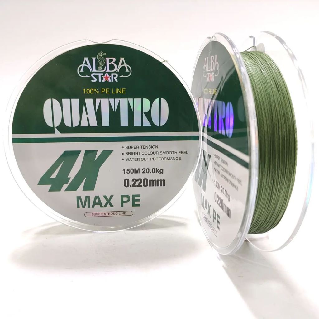 nak-abrishami-4resteva150meter-albastar نخ ماهیگیری ابریشمی 4رشته ای و 150متری آلبستار