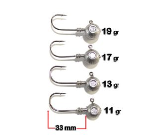 جیگ هد سربی ماهیگیری