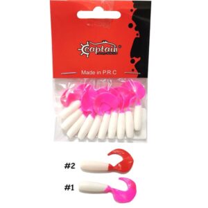 طعمه ماهیگیری ژله ای 4 سانتیمتری کاپیتان3