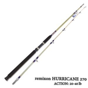 چوب ماهیگیری حلقه‌فلزی رمیکسون هاریکان 270