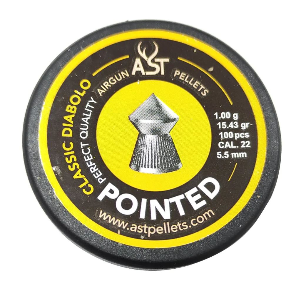 azarsachme_5.5cal2 ساچمه آذرساچمه سرتیز کالیبر 5.5 - Image 1