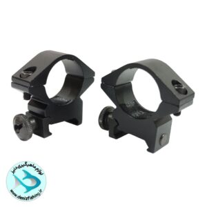 پایه دوربین تفنگ رینگ ۲۵ ریل 22 کوتاه