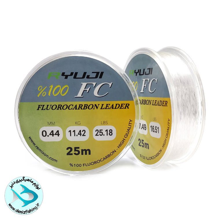 Ryoji-fluorocarbon-leader-fishing-line12 نخ ماهیگیری لیدر فلورکربن ریوجی - Image 1