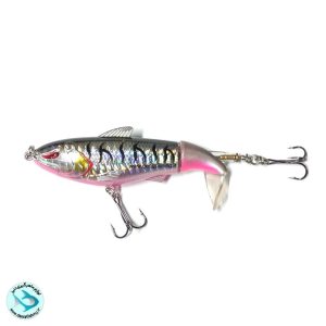 طعمه ماهیگیری دم چرخان 11.5 سانتیمتر MIRACLE FISH-color3