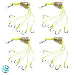 فنر فیدر مخروطی 6قلابه پک 4تایی