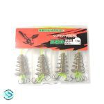 فنر فیدر مخروطی 6قلابه بسته 4عددی - Image 3