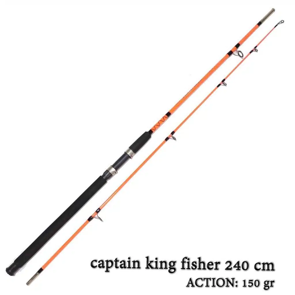 captain-kingfisher240-1 چوب ماهیگیری توپر کاپیتان مدل کینگ فیشر 240