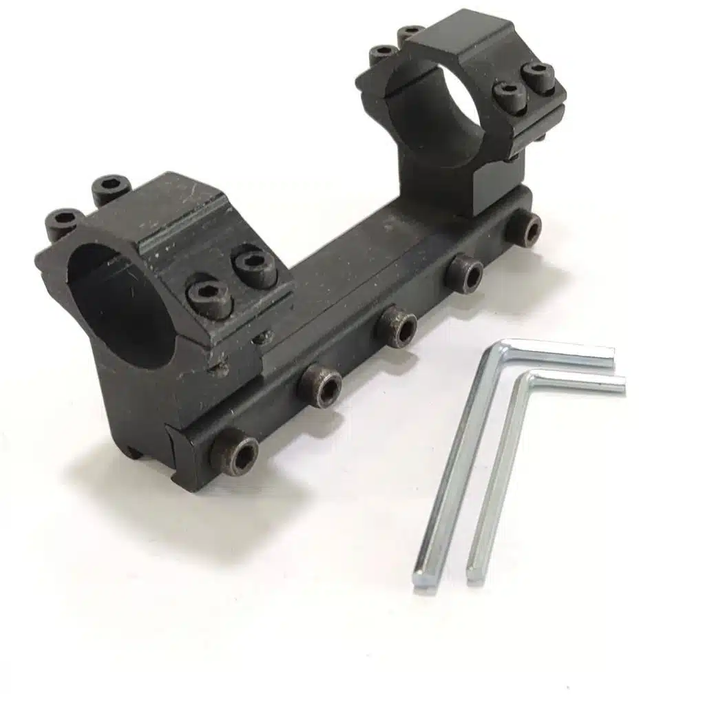 paye-dorbin-11-25-yeteke1 پایه دوربین تفنگ رینگ ۲۵ ریل ۱۱ میلیمتر 5پیچ