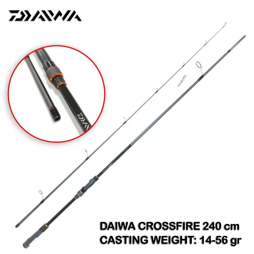 daiwa_crossfire240_05 چوب ماهیگیری دایوا کراسفایر 240