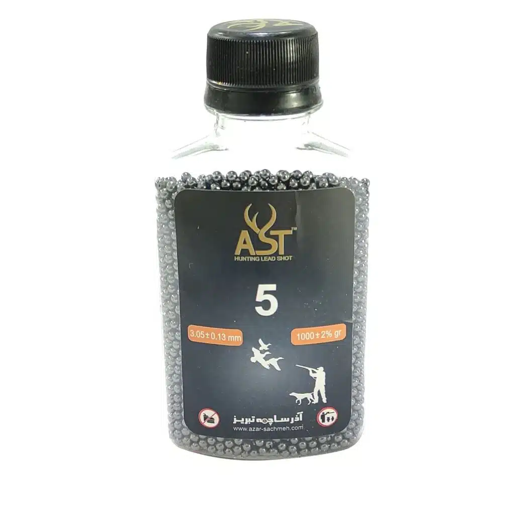 azarsachmeh_5 ساچمه شکاری آذرساچمه شماره 5