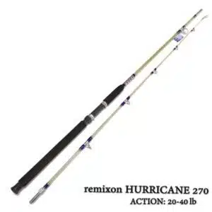 چوب ماهیگیری حلقه‌فلزی رمیکسون هاریکان 270