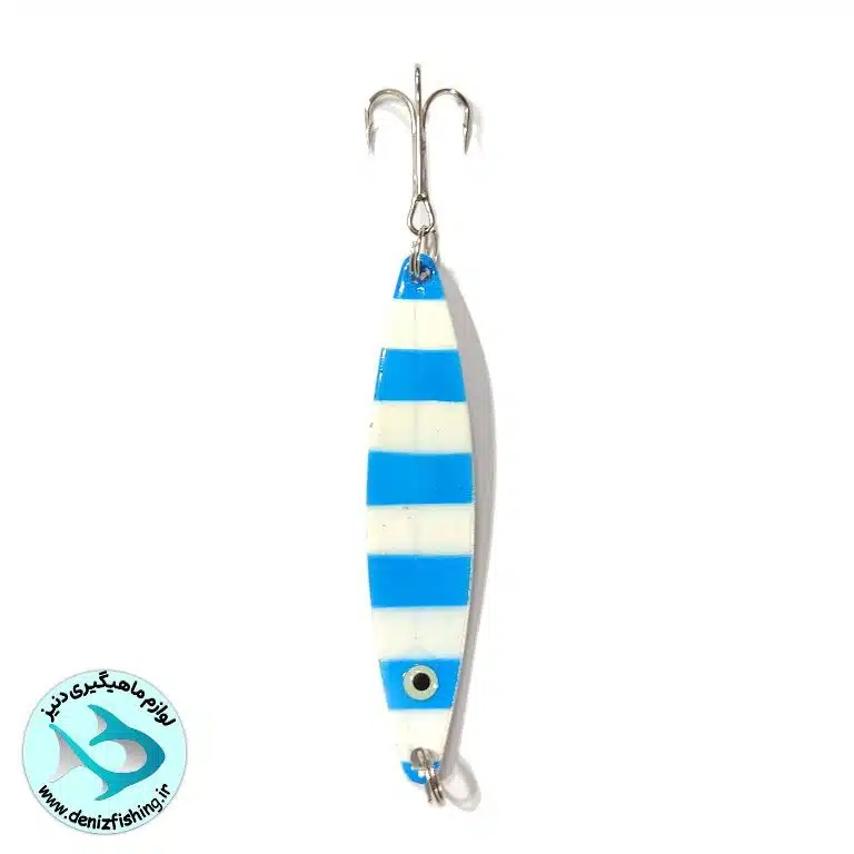 captain-3d-fishing-spoon_glow-zebra-18gr-1 قاشقک ماهیگیری 3بعدی کاپیتان 18 گرم_GLOW ZEBRA - Image 1