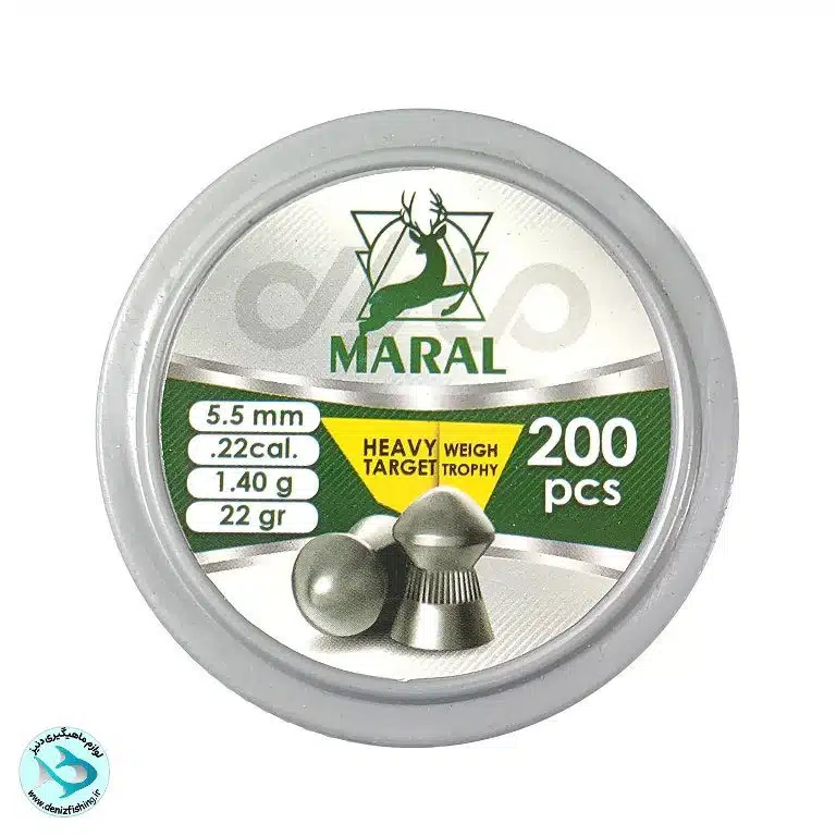 ساچمه سرگنبدی مارال کالیبر 5.5-22گرین